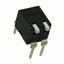 2-Pos Rotary DIP Switch, 24VDC, 25mA, Gold Contacts, Through Hole
