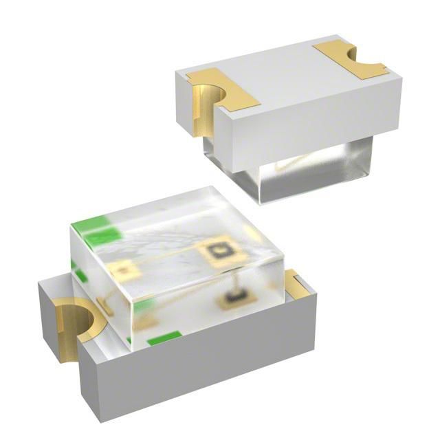 Red LED Emitter, 624nm, 20mA, 0805 SMD, 123mcd