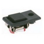 SPDT Pushbutton Switch, 1A 120VAC 28VDC, Momentary, Wire Wrap