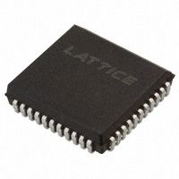EE PLD, 10ns, 64-Cell, CMOS, PQCC44, PLASTIC, LCC-44