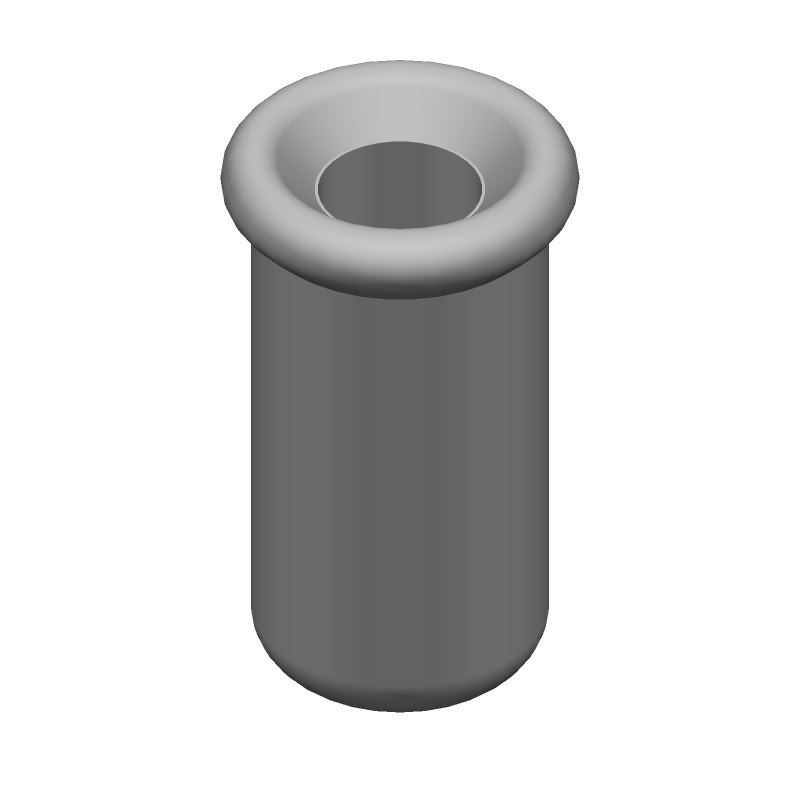 1-Pos Female Socket, 7.5A Gold Plated Copper, Surface Mount