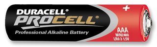 BATTERY, PROCELL, AAA, 1.5V, PK10
