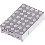 Displays Dot Matrix Module 35LED Green Row CA Column CC 12-Pin DIP