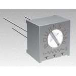 500R Cermet Trimmer Potentiometer, Linear, 10% Tol, 300V, 500mW