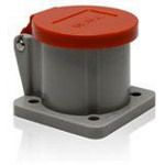 Conn Power 1 POS ST Panel Mount 1 Port