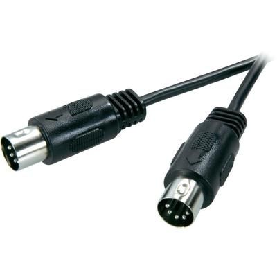 SpeaKa Professional 5m Diode plug 5-pin (DIN) to Diode plug 5-pin (DIN) Audio Extension Cable