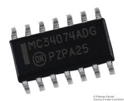 Quad Op Amp, 4.5MHz BW, 44V, SOIC-14