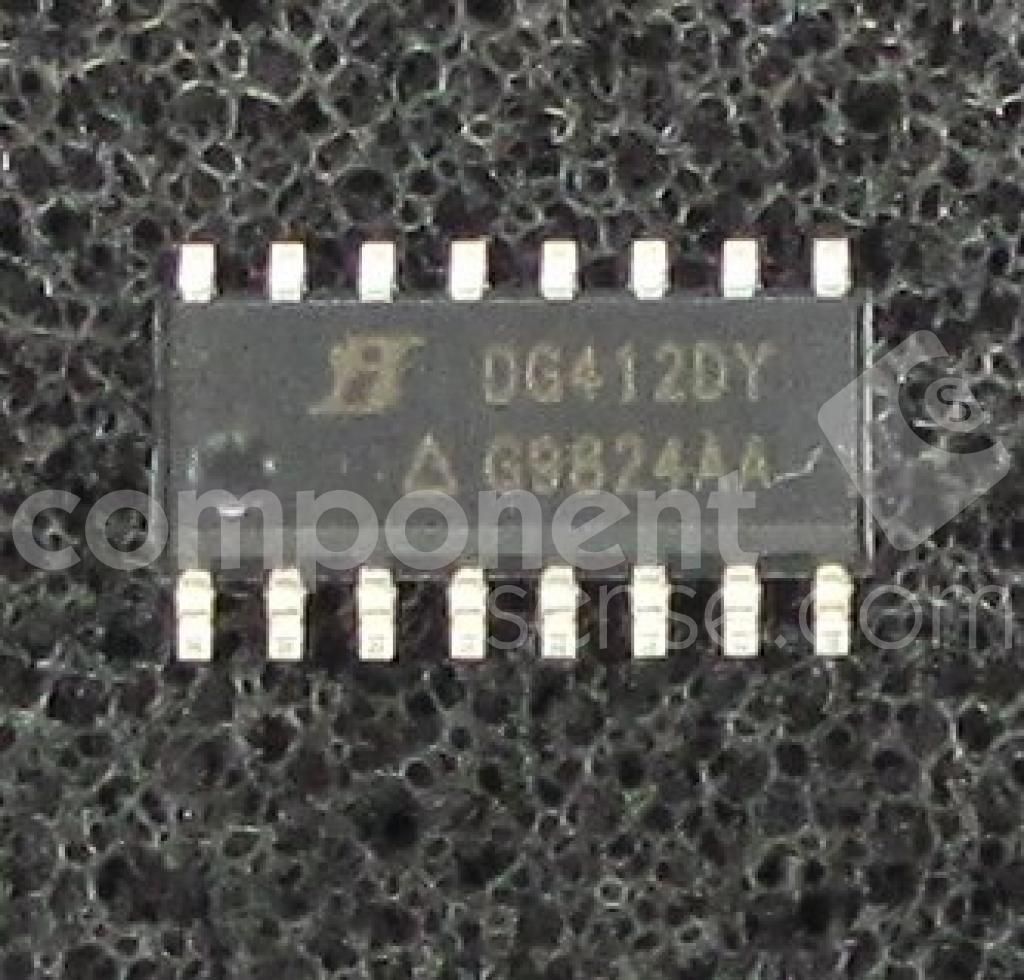 QUAD 1-CHANNEL, SGL POLE SGL THROW SWITCH, PDSO16