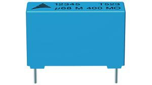CAPACITOR, METALLIZED FILM, POLYPROPYLENE, 630V, 0.33uF, THROUGH HOLE MOUNT, RADIAL LEADED, ROHS COMPLIANT