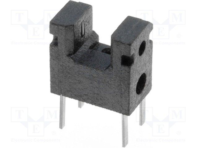 Slotted Photointerrupter, 35V VCEO, 50mA IF, 20mA IC, 50us Response