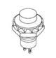 Pushbutton Switches OFF-(ON) RED/BLK