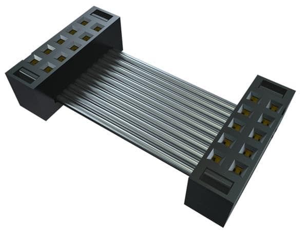 Cable Assembly Flat Ribbon 0.304m 28AWG IDC Connector to IDC Connector 20 to 20 POS SKT-SKT IDT-IDT Bulk