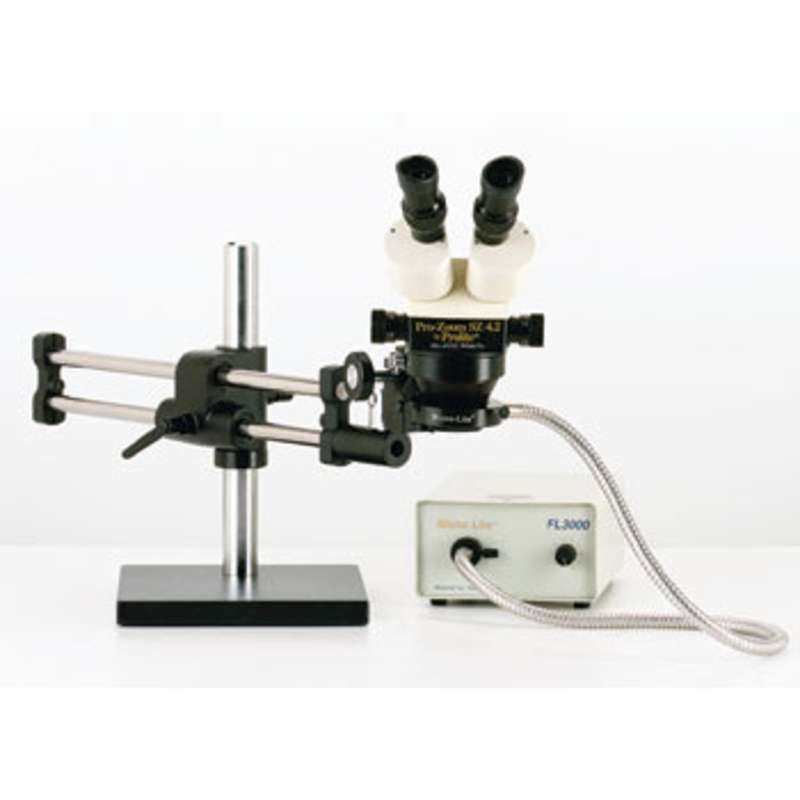 MICROSCOPE, STEREO ZOOM - Magnification:3.5X to 210X; Working Distance:160.9mm; Camera Type:12.7mm Color; Inspection Scope Type:Binocular 50H7669;
