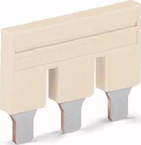WAGO         2016-403            Jumper (Busbar), Jumper Bar, Topjob S Rail Mounted Terminal Blocks, 3 Ways