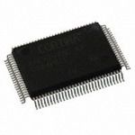 2-Ch 10/100Mbps Ethernet PHY, 2.5/3.3V, 100-Pin PQFP, SMT