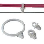 Cable Management, Snap-In Wire Clip Nylon 6/6 Natural Push Barb 38mm Automotive