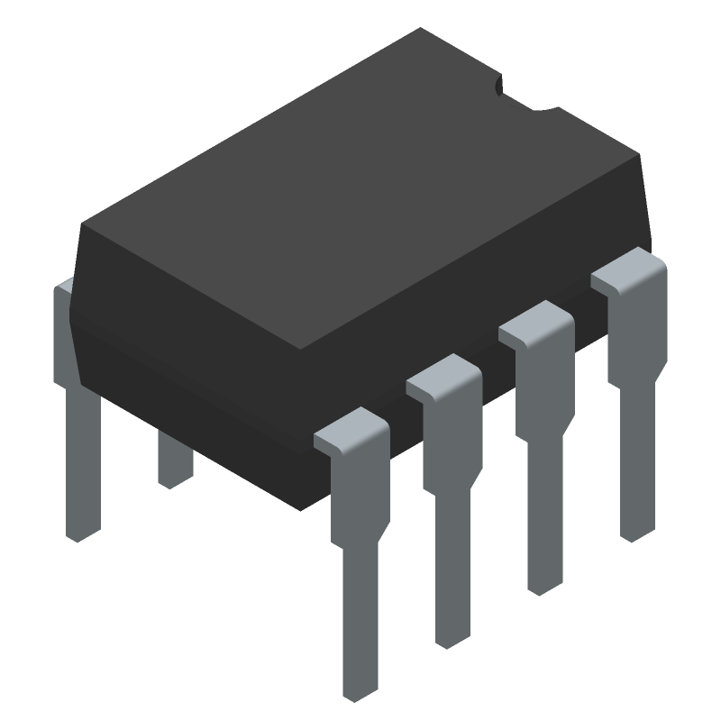 1-CH Optocoupler, Push-Pull, 400mA Output, 3.75kV Isolation, DIP