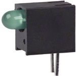 Green Diffused 3mm T-1 LED Emitter, 10mA, 565nm