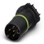 Sensor/Actuator Plug, 5-Pos, A-Coded, THR Solder