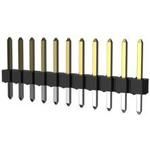 18-Contact Unshrouded HDR Header, 2.54mm Pitch, 22.86mm Length, -65°C to 125°C