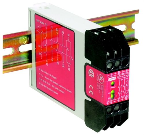 BANNER ENGINEERING   ES-FA-6G   RELAY, SAFETY, 3PST-NO, 250V, 6A