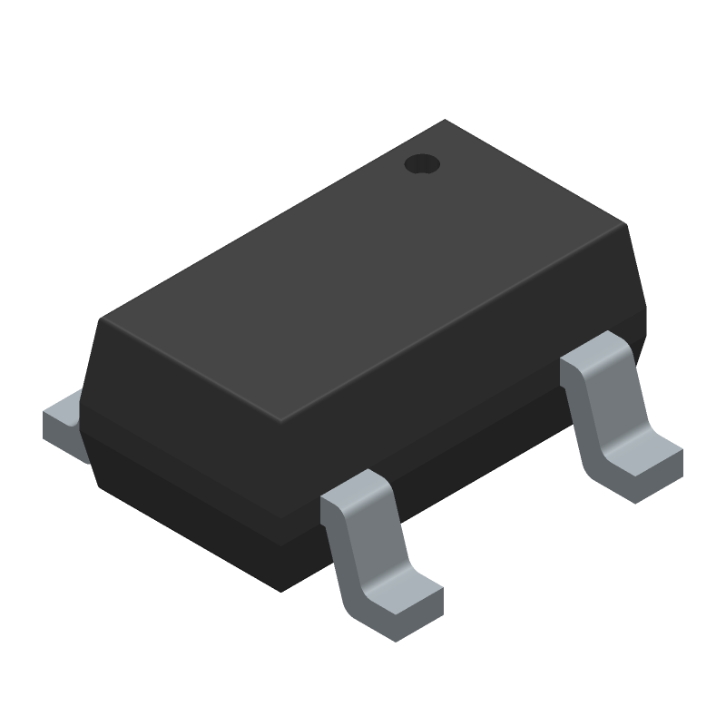 Fixed Positive Standard Regulator, 3.3VCMOS, PDSO5, SOT-25, 5 PIN