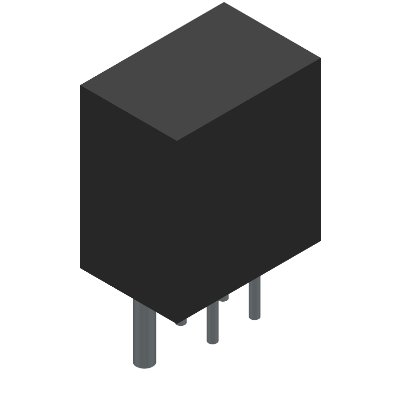 4 Pos 2.5mm Shrouded Header, Male, Gold, 5A, Thru-Hole