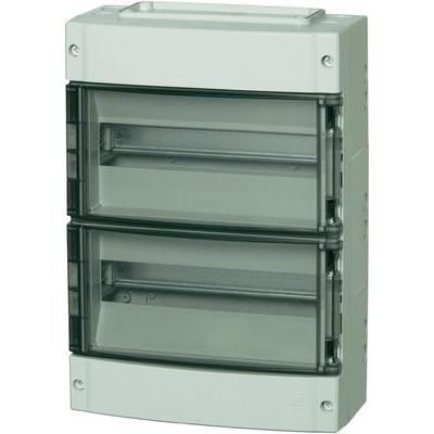 Wall-mount casing, Build-in casing Polycarbonate Light grey (RAL 7035) 430 x 306 x 145 Fibox 1 pc(s)