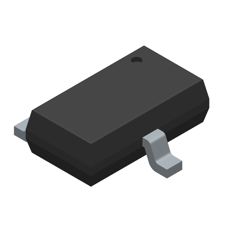 Linear Hall Effect Sensor, 1.5-3.6V, SMT, -40 to 85C