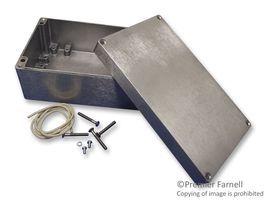 MULTICOMP   G123   Enclosure, Box Diecast, IP65, NEMA 4, EMI/RFI Box, 75 mm, 200 mm, 120 mm, Aluminium, Unfinished