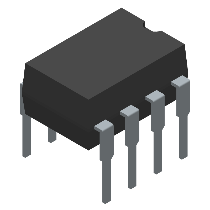 12-Bit DAC, 17KS/s, Serial, SPI, 5V, Unipolar Voltage Output