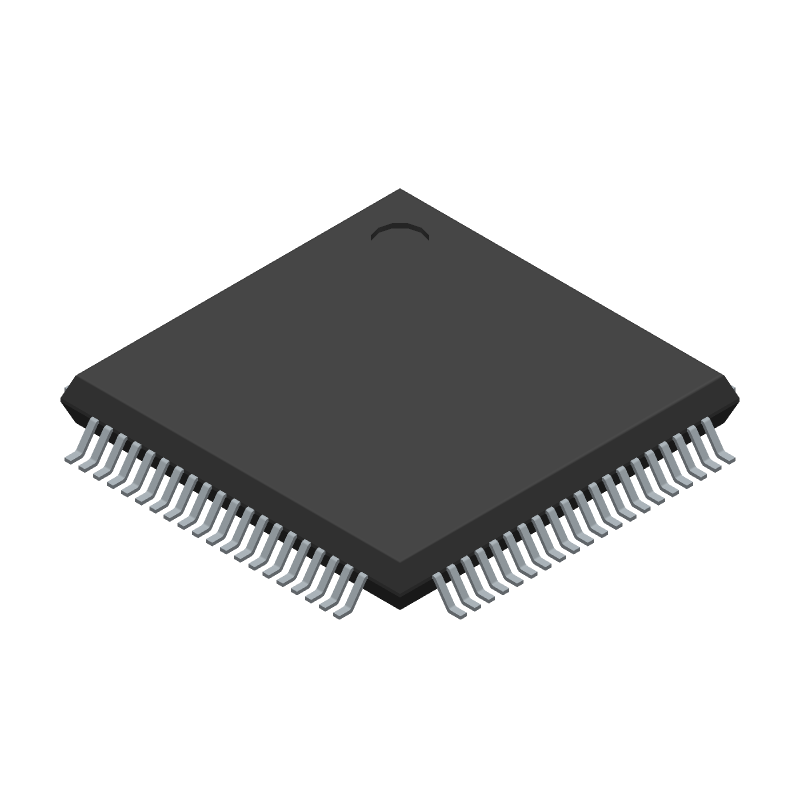 4-CH UART 3Mbps 50MHz 64B FIFO 3.3V/5V LQFP