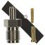 SMA Male Crimp Connector, 50 Ohm, 12.4GHz, Straight