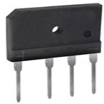 Bridge Rectifier Diode, 1 Phase, 20A, 400V V(RRM), Silicon, PLASTIC, GBJ, 4 PIN