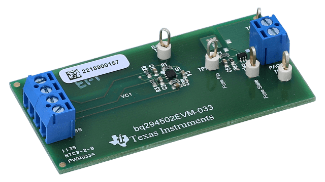 EVAL MODULE FOR BQ294502-033