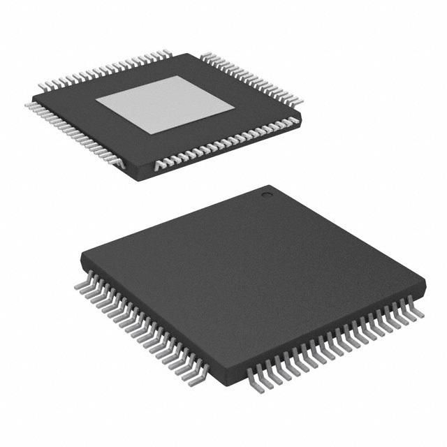 8-Ch 14-Bit 80MSPS ADC, LVDS Serial, HTQFP, -40 to 85°C