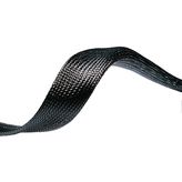 Braided cable sleeving 7. . .12 mm black, HEGPA6610-N66-BK-C4, HellermannTyton