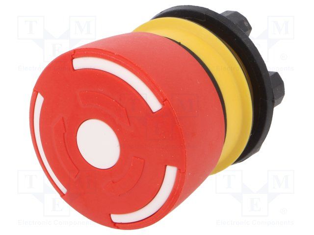 Illuminated Pushbutton Switch, Red, 250VAC, 200mA, SPST