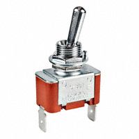 SPST Toggle Switch, 20A 250VAC, Quick Connect, Panel Mount