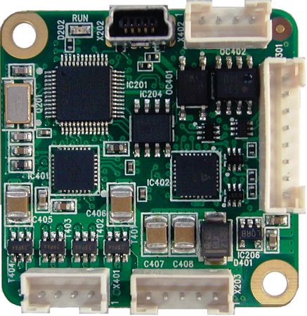 Stepper Motor Controller, 1.7A Output, USB/RS-485, Chassis Mount