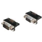 Conn D-Subminiature SKT 62 POS 2.41mm Solder RA Thru-Hole 62 Terminal 1 Port