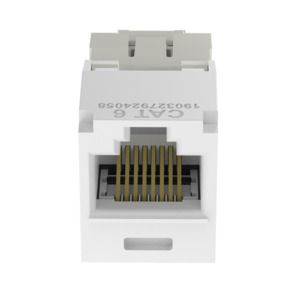 Conn RJ-45 F 8 POS Crimp ST Cable Mount 8 Terminal 1 Port Cat 6