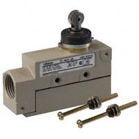 SPDT Limit Switch, 15A 480VAC, Roller Plunger, Screw Term, IP65
