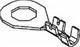Automotive Connectors TERM RING STR CBL RGE 1.0-.80