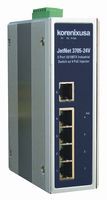 ETHERNET SWITCH - No. of Ports:5; Features:4 PoE Injectors; No. of Ports 10/100TX:5; Supply Voltage Max:48VDC; Supply Voltage Min:24VDC;