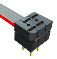 SAMTEC         IMD-25-T             Board-To-Board Connector, IMD Series, 50 Contacts, Receptacle, 2.54 mm, IDC / IDT, 2 Rows