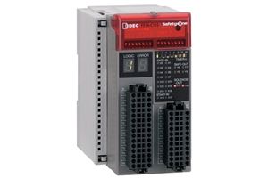 Configurable Safety Controller, 16 In/16 Out, 25A, 24VDC, DIN Rail