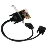 PCI-E x1 Card2x RS232 –, EX-44372, Exsys