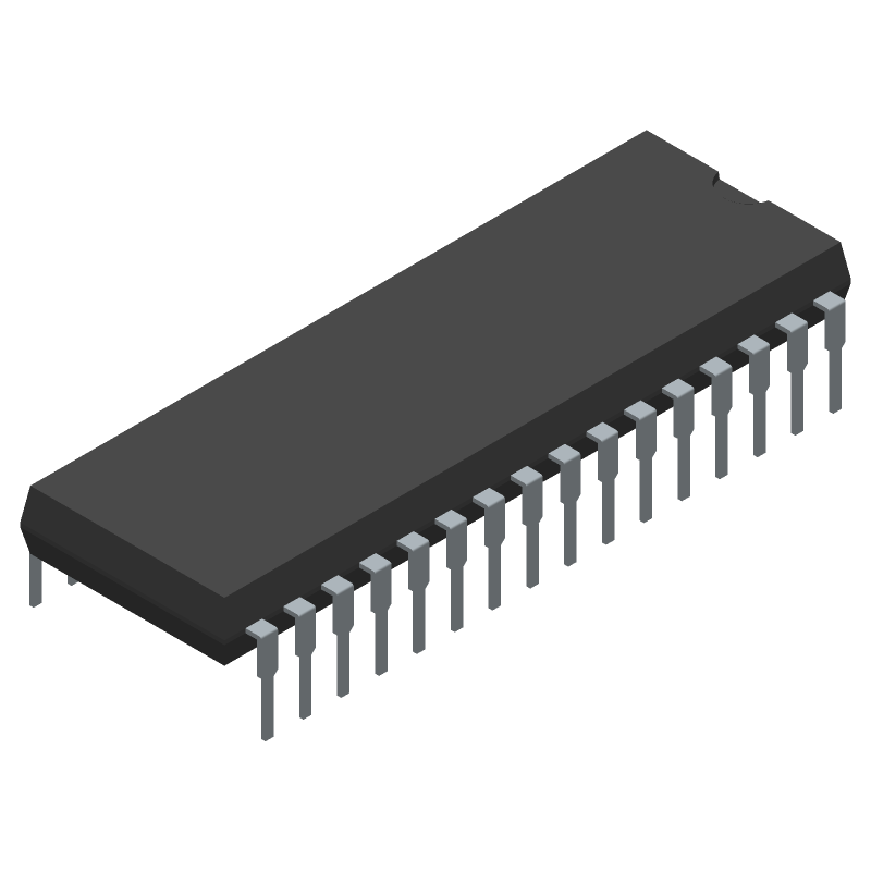 8Mb EPROM OTP IC, 90ns, 1Mx8, Parallel, PDIP