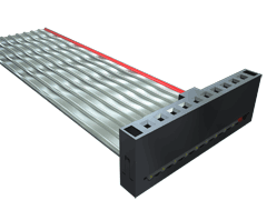 Cable Assembly Flat Ribbon 0.304m 28AWG IDC Connector 13 POS SKT IDT Bulk